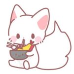 きつねうどんイラスト