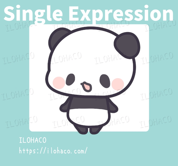 Veadotube Mini / PNGTuber］ Cute PANDA