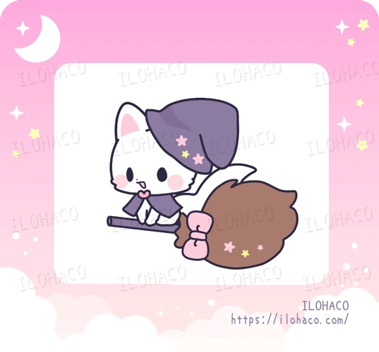 ［Veadotube Mini / PNGTuber］ Fluffy Magic White Fox - Single Expression (Normal)